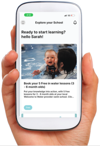 Welcome to Water Online course for 0-12 month olds